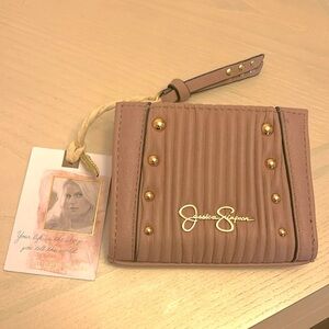 🆕Jessica Simpson Quilted Wallet With Zippered Pocket